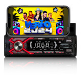 Auto Radio Automotivo Bluetooth Mp3 Player S500 Som Carro