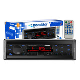 Auto Radio Roadstar Bluetooth Usb Fm Mp3 Player Rca Microsd