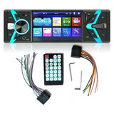 Auto Radio Touch Screen Com Tela 4 1 Din Bluetooth Usb
