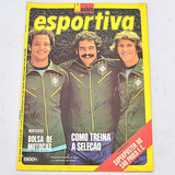 Autógrafos Reinaldo Rivelino Zico Revista Manchete 1978