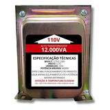 Autotransformador De Força 12000va Bivolt - Kitec