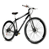 Avance Force Bicicleta Aro 29 Urban 21v Freio A Disco Aço Cor Branco