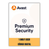 Avast Premium Security 1 Ano, 1 Dispositivo (pc)