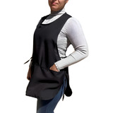 Avental Bata Uniformes Limpeza Unissex Kit 2pçs