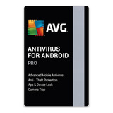 Avg Antivirus Pro Para Celular Android 1 Dispositivo 1 Ano