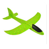 Avião Aeromodelo Avião Planador Espuma 48cm Cor Verde