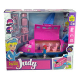 Avião Da Judy 0465 - Samba Toys Cor Rosa