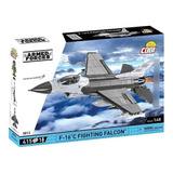 Avião De Caça Americano F-16c Fighting Falcon 415 Peças Cobi