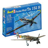 Avião Focke Wulf Ta 152 H - 1/72 - Revell 03981 - 39 Peças