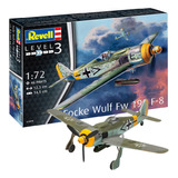 Avião Focke-wulf Fw-190 F-8 - 1/72 - Kit Revell 03898 Fw190 