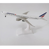 Avião Miniatura Metal Air France B.777 20 Cm Escala 1:400