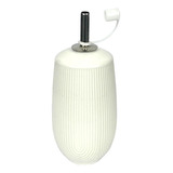Azeiteiro Porta Azeite Oásis De Cerâmica Mesa Branco 250ml