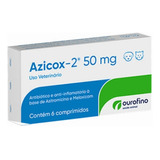 Azicox-2 50mg C/ 6 Comprimidos Ouro Fino