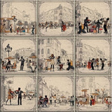 Azulejos Decorativos Decorus Kit 9 Peças 15x15.