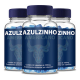 Azulzinho Americano 180 Cápsulas - Kit 3 Potes