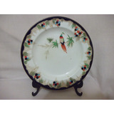 B. Antigo - Prato De Parede Porcelana Inglesa Com Faisão