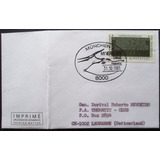 B9546 Alemanha - Envelope Circulado Carimbo Fóssil De 1981
