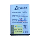 Ba-tte-ria Cx-bat-b Para Celular Lenoxx Cx-908 3.7 Volts 80