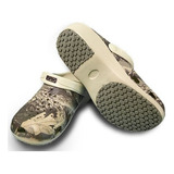 Babuche Pro Fisher Brk Camo I Bege - Anti Derrapante 