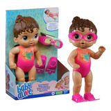 Baby Alive Sunny Swimmer - Cabelos Castanhos 25 Cm