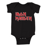 Baby Body Iron Maiden Logo Of0253 Consulado Oficial