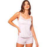Baby Doll Short Doll Romantic Em Renda Confortável Sensual