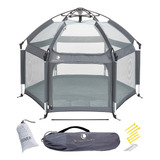 Baby Playpen Pop 'n Go Para Interior/exterior Com Dossel E M