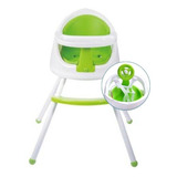 Baby Style Cadeira Alimentação Booster Carrinho Volante Assento Acolchoado Com Guia 4 Em 1 Cor Verde