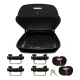 Bagageiro De Teto Maleiro C Chave Thule Ocean 80 Preto 688p