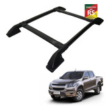 Bagageiro De Teto Preto S10 2012 A 2021 Sem Furar