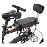 Bagageiro Garupa Bike + Banco Com Apoios Mãos Pés Bicicleta