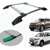 Bagageiro Rack De Teto S10 2021 2022 2023 Cromado Sem Furar