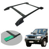 Bagageiro Rack Teto Preto Frontier 2003 A 2007 Sem Furar