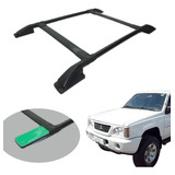 Bagageiro Rack Teto Preto L200 Gls 1999 A 2007 Sem Furar