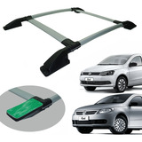Bagageiro Teto Tubular Colado Prata Sem Furar Gol G5 G6 G7
