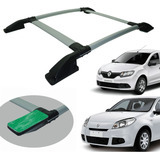 Bagageiro Teto Tubular Prata Sem Furar Sandero 2020 2021 22
