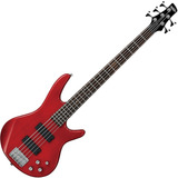 Baixo 5 Cordas Ativo Ibanez Gsr 205 Tr Vermelho Transparent