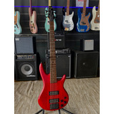 Baixo 5c Ibanez Gsr205 Transparent Red