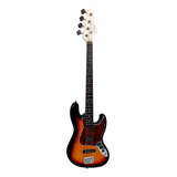 Baixo Giannini Gb-100 3ts/tt Jazz Bass 4 Cordas Sunburst