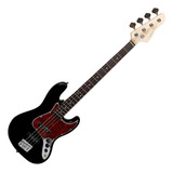 Baixo Giannini Gb-100 Bk Jazz Bass 4 Cordas Black/tortoise