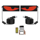 Bake Tela Led Flexível De 2 Peças Com Luz Devil Eyes