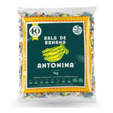 Bala De Banana Antonina Natural 1kg Sem Conservantes