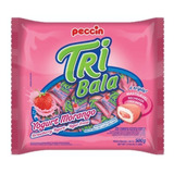 Bala Recheada Tri Bala Pacote 500g Peccin - Atacado Sabores Tri Bala Yogurt 500g