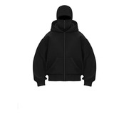 Balaclava Genérica Com Capuz E Zíper