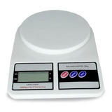Balança Cozinha Digital Precisão Sf-400 Até 10kg Branco Top Capacidade Máxima 10 Kg