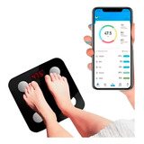 Balança Digital Bioimpedância Profissional 180kg Cor Preto Pilha