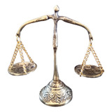 Balança Justiça Em Bronze Para Decoração Direito Advogados