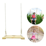 Balanço Infantil Rustico 50 Cm Com Corda Resistente 100 Kg