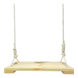 Balanço Infantil Rustico 50 Cm Com Corda Resistente 100 Kg