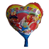 Balão Bexiga Circo Palhaço Patati Patatá Parque Com 5 Balões Cor Colorido